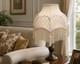 Vintage Victorian Lamp Shade Fringe Tassel Decorative Table Lamp