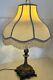 Vintage Victorian Style Beaded Fringe Table Lamp 27 Height Heavy