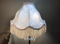 Vintage Victorian Style Lamp Shade White/Cream