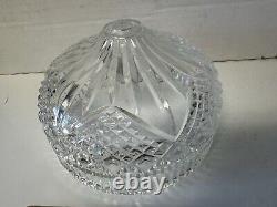 Vintage Waterford Crystal Glass 7 Lamp Shade Beaumont Pattern Boudoir Size FINE