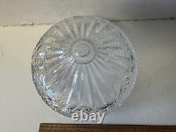 Vintage Waterford Crystal Glass 7 Lamp Shade Beaumont Pattern Boudoir Size FINE