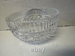 Vintage Waterford Crystal Glass 7 Lamp Shade Beaumont Pattern Boudoir Size FINE