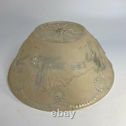 Vintage Western Cowboy Rodeo Theme Frosted Glass Ceiling Light Shade 10.25 in