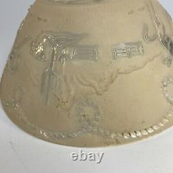 Vintage Western Cowboy Rodeo Theme Frosted Glass Ceiling Light Shade 10.25 in