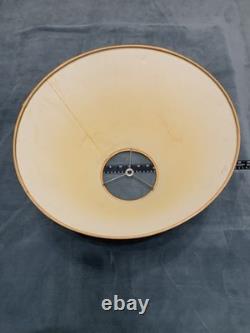 Vintage Western Parchment Lamp Shade 16 XIT IXL Cattle Brands Cowboy USA RARE