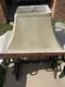 Vintage Wildwood Large 18 Silk Shantung Bow Lampshade Rectangular Bell Cream
