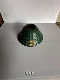 Vintage X-Ray Eye Comfort System Green Metal Lamp Shade Style E 40