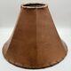 Vintage Leather Lamp Shade Animal Skin Lamp Shade Decor Handmade 11 Slant