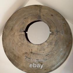 Vintage metal handmade Coca Cola five cents hanging lamp shade 1900's style