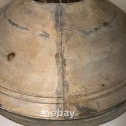 Vintage metal handmade Coca Cola five cents hanging lamp shade 1900's style