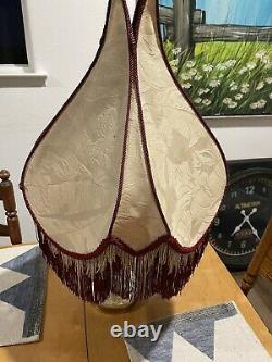 Vintage victorian / midevil/ goth type lamp shade only