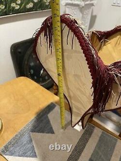 Vintage victorian / midevil/ goth type lamp shade only