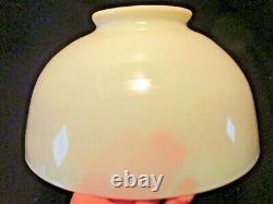 Vintage12 Lamp Shadevaseline Or Custard Colorblacklite Green