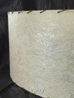 Vtg 1950s Fiberglass Lamp Shade Mid Century MCM Modern Atomic Gold Speckle 18