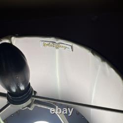 Vtg 70's Light Lamp Shade Red Metal Glass Vinyl Pair Bedroom Sexy