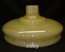 Vtg Art Deco TORCHIERE Shade Gold Luster Milk Glass Funeral Floor Lamp 13 Lot B