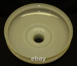 Vtg Art Deco TORCHIERE Shade Gold Luster Milk Glass Funeral Floor Lamp 13 Lot B