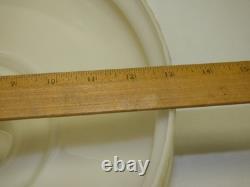 Vtg Art Deco TORCHIERE Shade Gold Luster Milk Glass Funeral Floor Lamp 13 Lot B