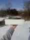 Vtg Mcm Flush Mount Ceiling Light White Glass Large Sqaure Old Label- Ready
