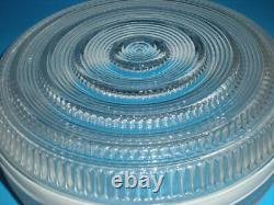 Vtg MCM Light Shade for Round Ceiling Fixture 10 fitter RARE