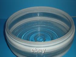 Vtg MCM Light Shade for Round Ceiling Fixture 10 fitter RARE