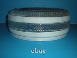 Vtg MCM Light Shade for Round Ceiling Fixture 10 fitter RARE