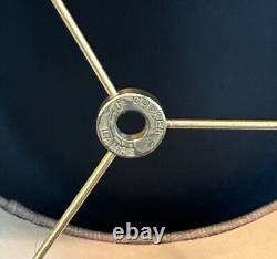 Vtg MCM SMALL Frederick Cooper Slant DRUM Lamp SHADE ONLY 8.25x5.5x9+grey rare