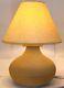 Vtg Mid-century Modern Cardboard Lamp & Shade 24