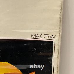 Vtg Quality System Hanging Light Shade Pendant Lamp Danish Modern Gunner Jensen