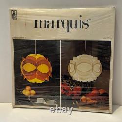 Vtg Quality System Hanging Light Shade Pendant Lamp Danish Modern Gunner Jensen