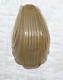 Vtg Slip Shade Chevron Markel Clamshell Replacement Art Deco Fixture Peach Beige