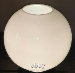 Vtg White Milkglass GWTW Lamp Shade Replacement 4-1/8 Fitter