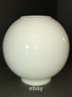 Vtg White Milkglass GWTW Lamp Shade Replacement 4-1/8 Fitter