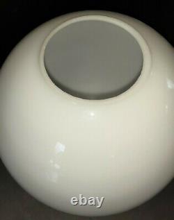 Vtg White Milkglass GWTW Lamp Shade Replacement 4-1/8 Fitter