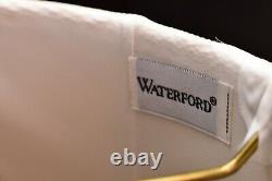 Waterford BRAND Cream White SQUARE Vintage Lamp Shade ONLY Replacement 17.5