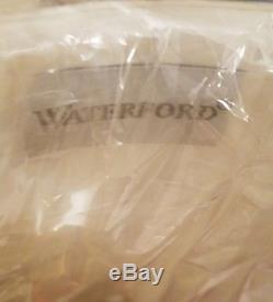 Waterford Crystal fabric Vintage lamp shades set pair #937120 NEW