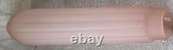 Zeppelin airplane lamp replacement globe 1930 model art deco shade pink glass US